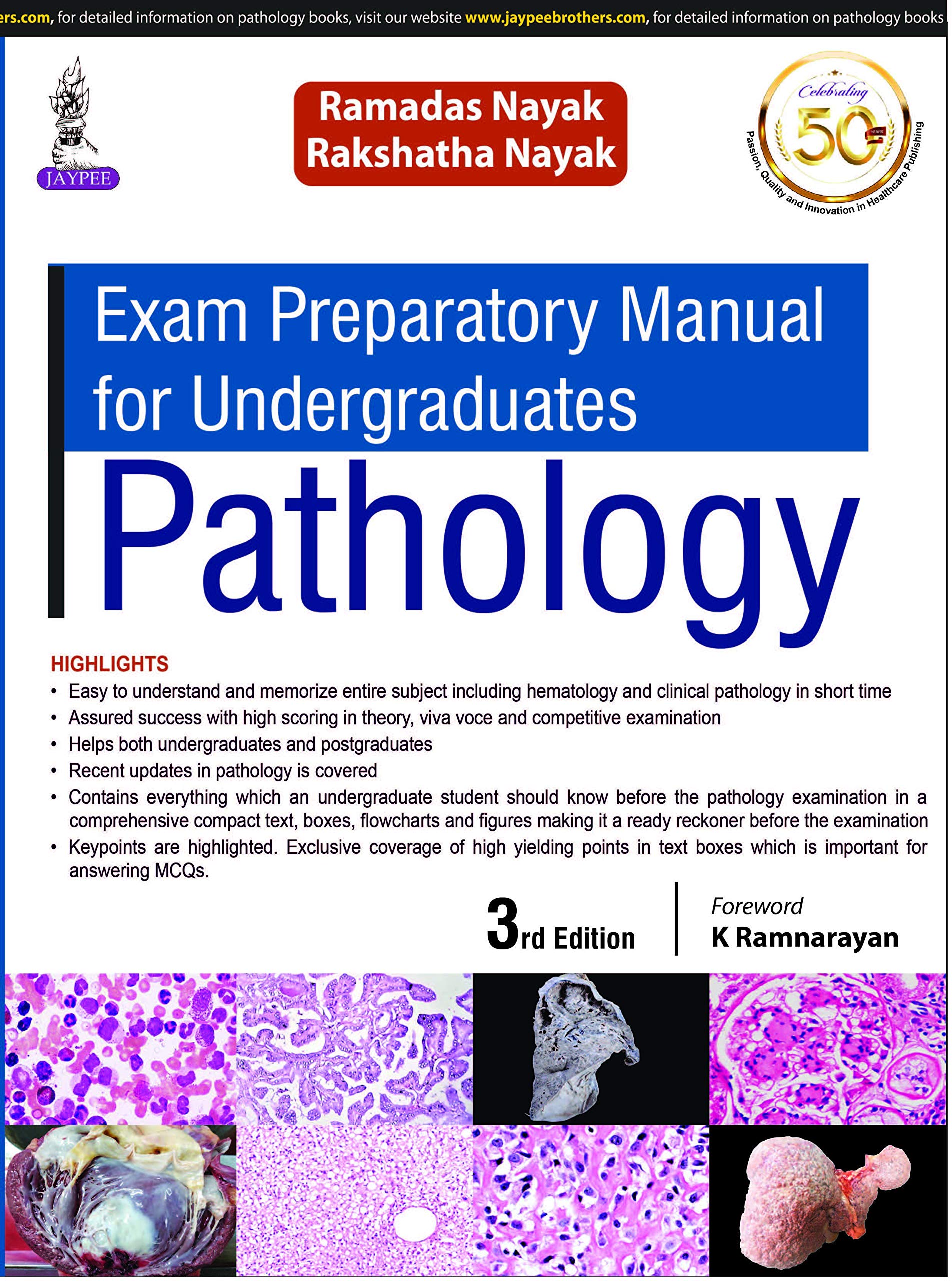 Exam Preparatory manual for Undergraduates Pathology