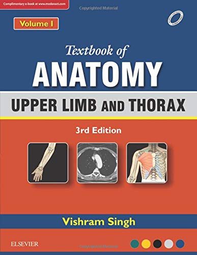 Textbook of Anatomy : Upper limb and Thorax